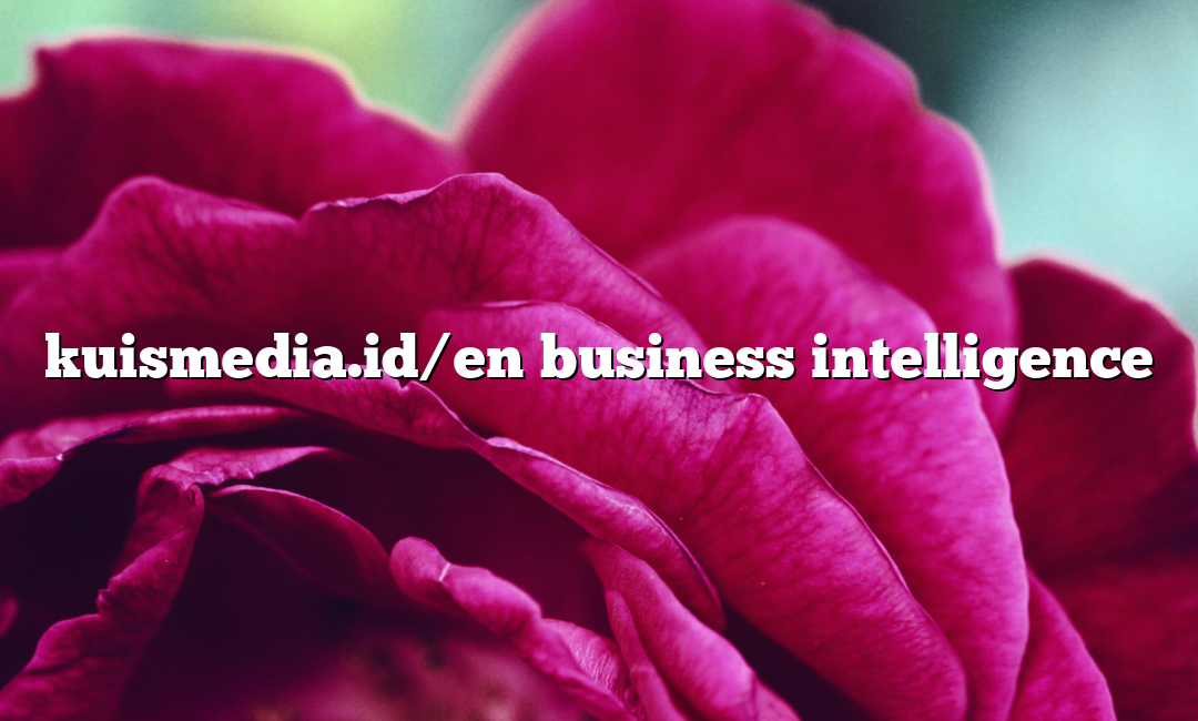 kuismedia.id/en business intelligence