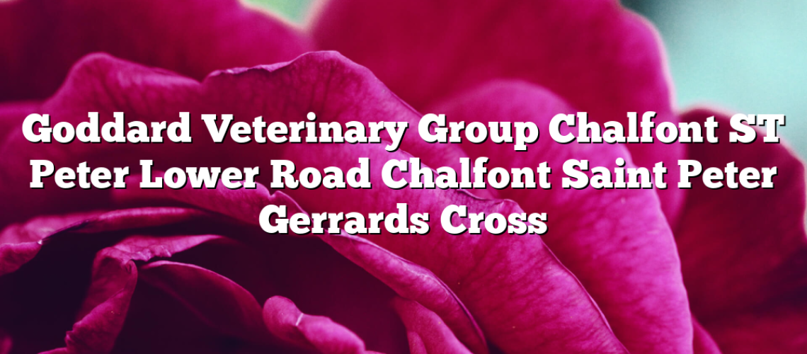 Goddard Veterinary Group Chalfont ST Peter Lower Road Chalfont Saint Peter Gerrards Cross